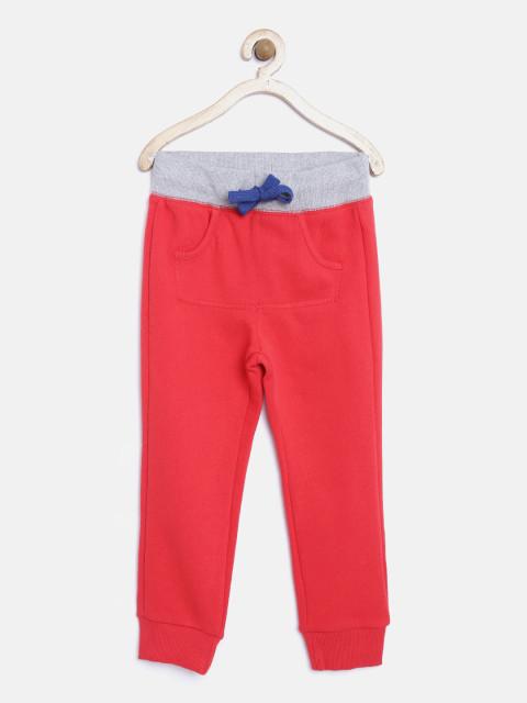 United Colors of Benetton Boys Red Track Pants